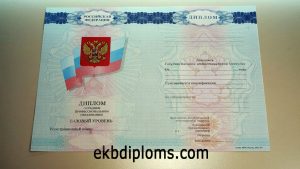 Диплом техникума — колледжа 2007-2010 года